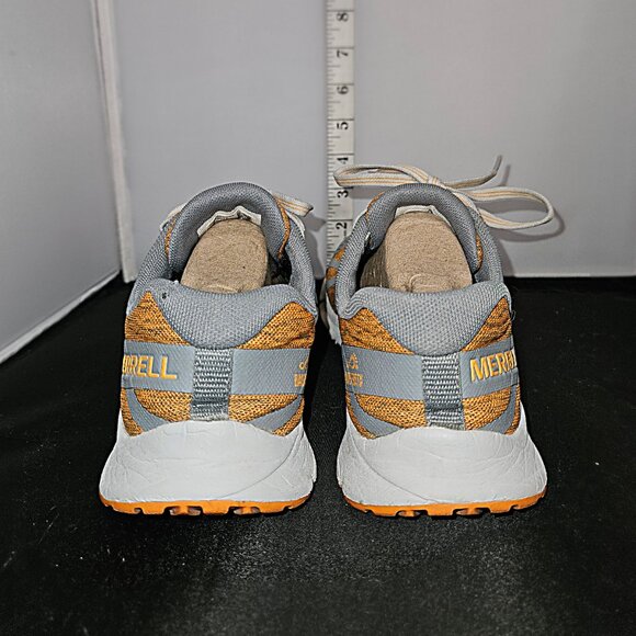 Merrell Bare Access Flex 2 Flame Orange Trainer Sneakers Size 7 - Picture 4 of 8